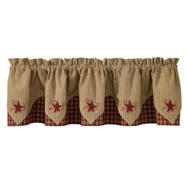Sturbridge Wine Star Valance - Point Wine Park Designs - The Fox Decor